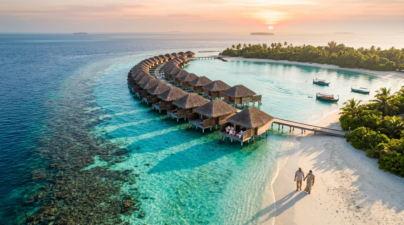 Maldives on ₹2.3L: Resorts vs. Local Island Hopping